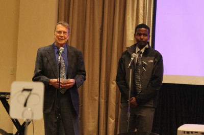 Photo of Worcester Pastor with Sudanese Pastor