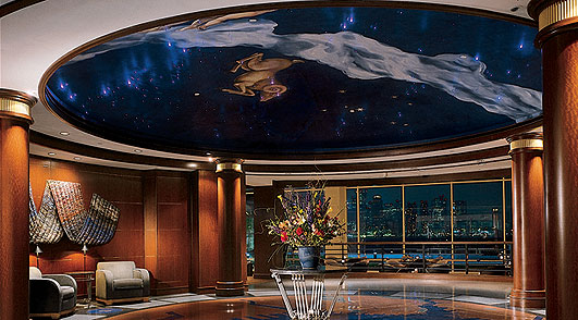 Hyatt Harborside Hotel lobby